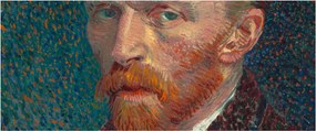 Tablou -  Vincent van Gogh, Self-Portrait, reproducere (120x50 cm)