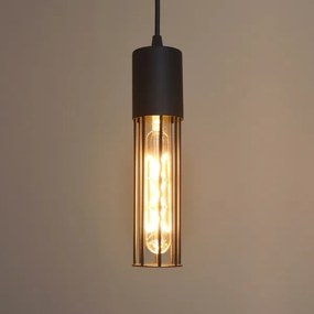 Lustră pe cablu MELODY 1xE27/15W/230V negru