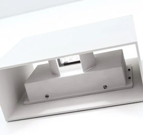 Aplica LED de perete exterior, lumina ambientala, protectie IP65, AKZENT alb
