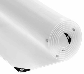 vidaXL Prelata transparenta cu ochiuri 2x5 m PVC