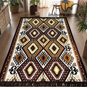 Covor rustic traditional 80x300 cm Maro