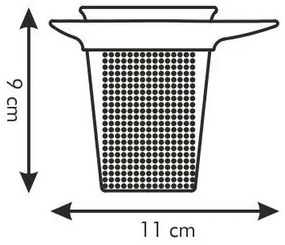 Strecurătoare de ceai Tescoma TEO, cu capac