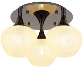 Plafonieră Globo 15548-3DK MAXY 3xE27/40W/230V antracit