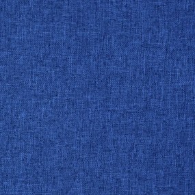 Scaun de podea pivotant, albastru, material textil 1, Albastru