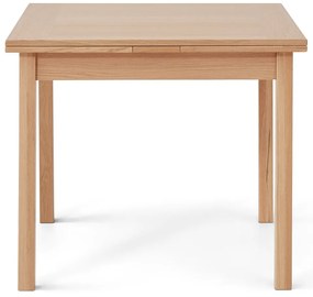 Masă dining extensibilă tapițată cu lemn de stejar Hammel Dinex 90 x 90 cm