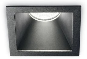 Spot LED incastrabil design modern GAME FI1 SQUARE negru / negru 192383