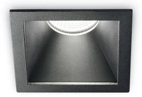 Spot LED incastrabil design modern GAME FI1 SQUARE negru / negru 192383
