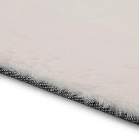 Covor, crem, 80 x 150 cm, blana ecologica de iepure Crem, 80 x 150 cm