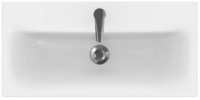 Cersanit S801-221-DSM - Dulap suspendat de baie cu lavoar MODUO 80 cm, alb