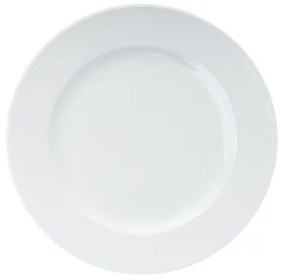 Set de veselă 18 piese, porțelan alb