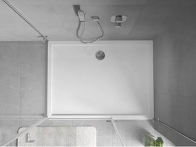 Mexen Flow cadă de duș dreptunghiulară slim 95 x 90 cm, alb lucios - 46R109095