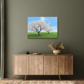 Tablou cu copaci (70x50 cm)