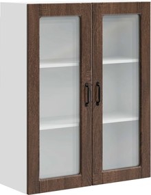 vidaXL Dulap de bucătărie Stejar închis 80 x 31 x 100 cm Lemn compozit