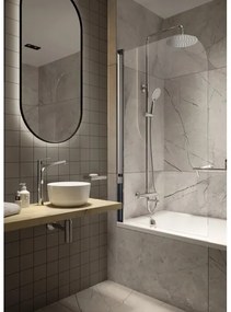 Deante CDJ_6U2S - Lavoar JASMIN pe blat, pr. 28 cm, ceramică albă