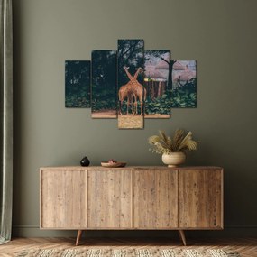 Tablou cu două girafe (150x105 cm)