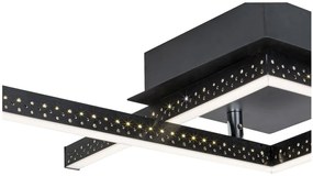 Plafoniera LED design modern Casimir negru