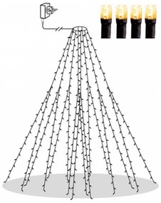 Instalație LED de Crăciun de exterior GOLDEN 360xLED 30,2m IP44 alb cald Eglo 410813