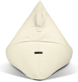 Fotoliu bean bag crem cu tapițerie din țesătură bouclé Razzmatazz – SLOWDOWN