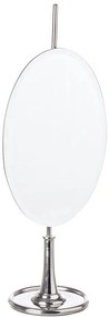 Oglinda de masa cu picior din aluminiu 22 cm x 15 cm x 56 h