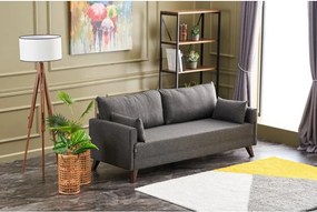 Canapea gri antracit 208 cm Bella – Balcab Home
