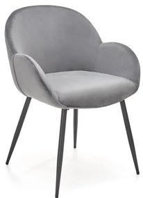 Scaun tapitat K480 - Gri