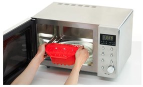 Recipient din silicon pentru gătire la aburi – Lékué