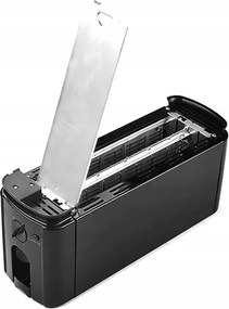 Prajitor paine dublu FLORIA ZLN2706, Negru Putere 1300W, 2 fante, 4 felii,