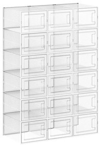 Raft modular cu compartimente BOXIFY, alb