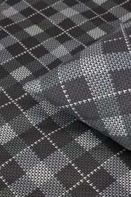 Lenjerie de pat de lux din flanelă Ask negru 220x200 cm