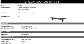 Masuta de cafea design LUX Lavin