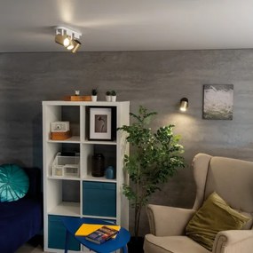 Spot Kanlux 38966 LAURIN 3xGU10/10W/230V alamă/alb