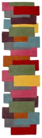 Covor tip traversă din lână Flair Rugs Collage, 66 x 300 cm