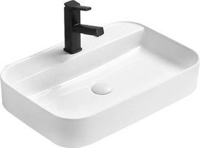 Mexen Sofia chiuvetă deasupra blatului 60 x 40 cm, albă - 22156000