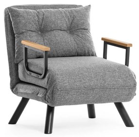 Fotoliu Sando Single Gri deschis