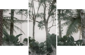 Tablou - Jungla în ceața dimineții (90x60 cm)