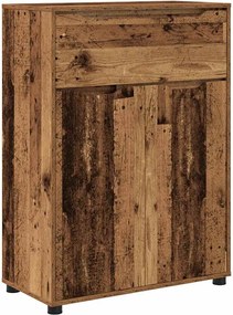 vidaXL Dulap de Baie Lemn Vechi 72,5 x 36,5 x 100 cm Lemn compozit