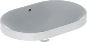 Lavoar incastrat Geberit Variform eliptic cu preaplin 60x40 cm