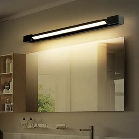 Brilagi-LED Iluminare pentru oglindă de baie AQUA LINE LED/18W/230V 60 cm IP44 negru