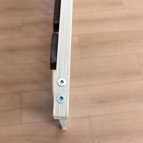 Somieră cu șipci din lemn 80x200 cm