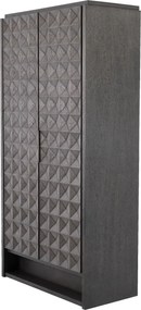 Dulap design elegant LUX Jane, cafeniu-Mocha 113833 HZ