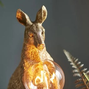 Endon 95075 - Lampă de masă KANGAROO 1xE27/10W/230V aurie