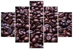 Tablou cu boabe de cafea (150x105 cm)