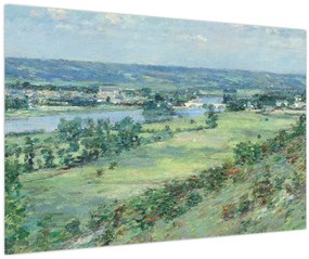 Tablou - Theodore Robinson, The Valley of the Seine, From the Hills of Giverny, reproducere (90x60 cm)