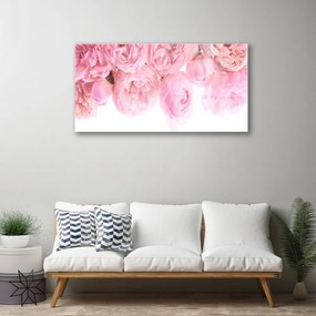 Tablouri acrilice Trandafiri roz Floral