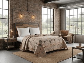 Cuvertura de pat HERBAR bej Dimensiune: 170 x 210 cm