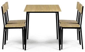 Set mobilier sufragerie Anasagasti 2 (stejar sălbatic) (pentru 4 persoane). 1120646