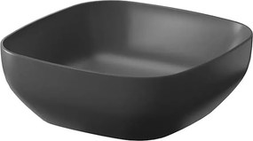 Lavoar pe blat Cersanit Larga antracit mat 38 cm