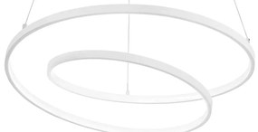 Lustra LED suspendata design circular Oz sp d80 on-off 4000k alba