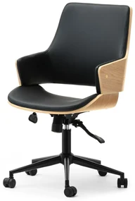 Scaun Oscaro (stejar negru + negru). 1110528