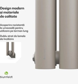 Blumfeldt Tallheo radiator 120x30 620W